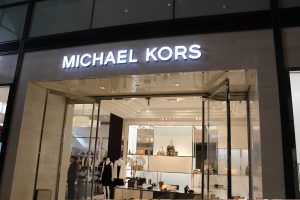 Michael Kors Storefront Sign Channel Letter Sign Backlit