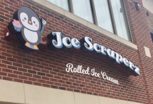 Channel Letters & Dimensional Lettering channel letter building storefront outdoor 300x205