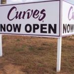 Metal Signs Curves Post Panel 150x150