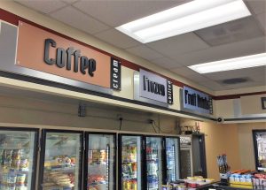 Dimensional Letters indoor retail custom dimensional letter signs 300x215